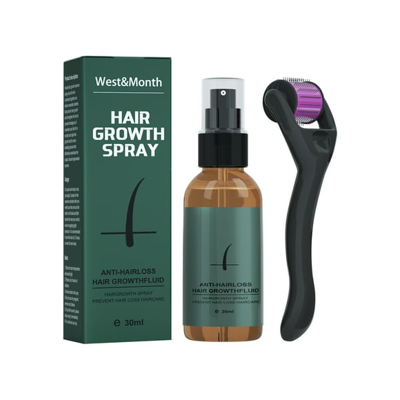 30ml beard growth kit, beard kit with beard roller beard growth serum spray, beard growth