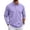 Light Purple, variant on LWavelet Men's Polo Shirt Long Sleeve Collared Golf Shirts Quick Dry Lightweight 3-Button Performance Work Fishing Athletic Tops