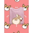 thumbnail image 3 of Cute Corgi Love Me . Sweatshirt Women -Image by Shutterstock, Female Large, 3 of 4