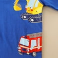 thumbnail image 4 of NAISIBABY Toddler Boys Long Sleeve T-Shirt 3-Pack, Cotton Fashion Graphic Crew Neck Casual Pullover Tops Multicolor 2T, 4 of 9