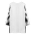 thumbnail image 3 of Simple Black And White Stripes Loose Dress Evening Dress Summer Dresses for Women Luxury Dress Long Sleeved Dress, 3 of 4
