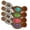 Pink, variant on Showman Ladies Size Leather Spur Straps w/ Beaded Cross Inlay (Pink)