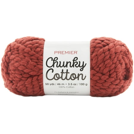 UPC: 0840166812853 | Premier Chunky Cotton Yarn-Terracotta