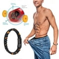 thumbnail image 1 of Fiudx Piedra Volcánica, Cuerda Vaca Ajustable, Elegantes Cuentas de Acero Inoxidable, Equilibrio Líquidos, Estilo Ágata, Salud Del Sueño y Ayuda a Moldear, Fitness Unisex, Longitud 23 Cm Incluida., 1 of 5