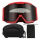 thumbnail image 1 of Ski Goggles, Skiing Protection Goggles Anti Fog Scratch Proof Air Flow System Ultra Wide View Field For Skating, 1 of 8