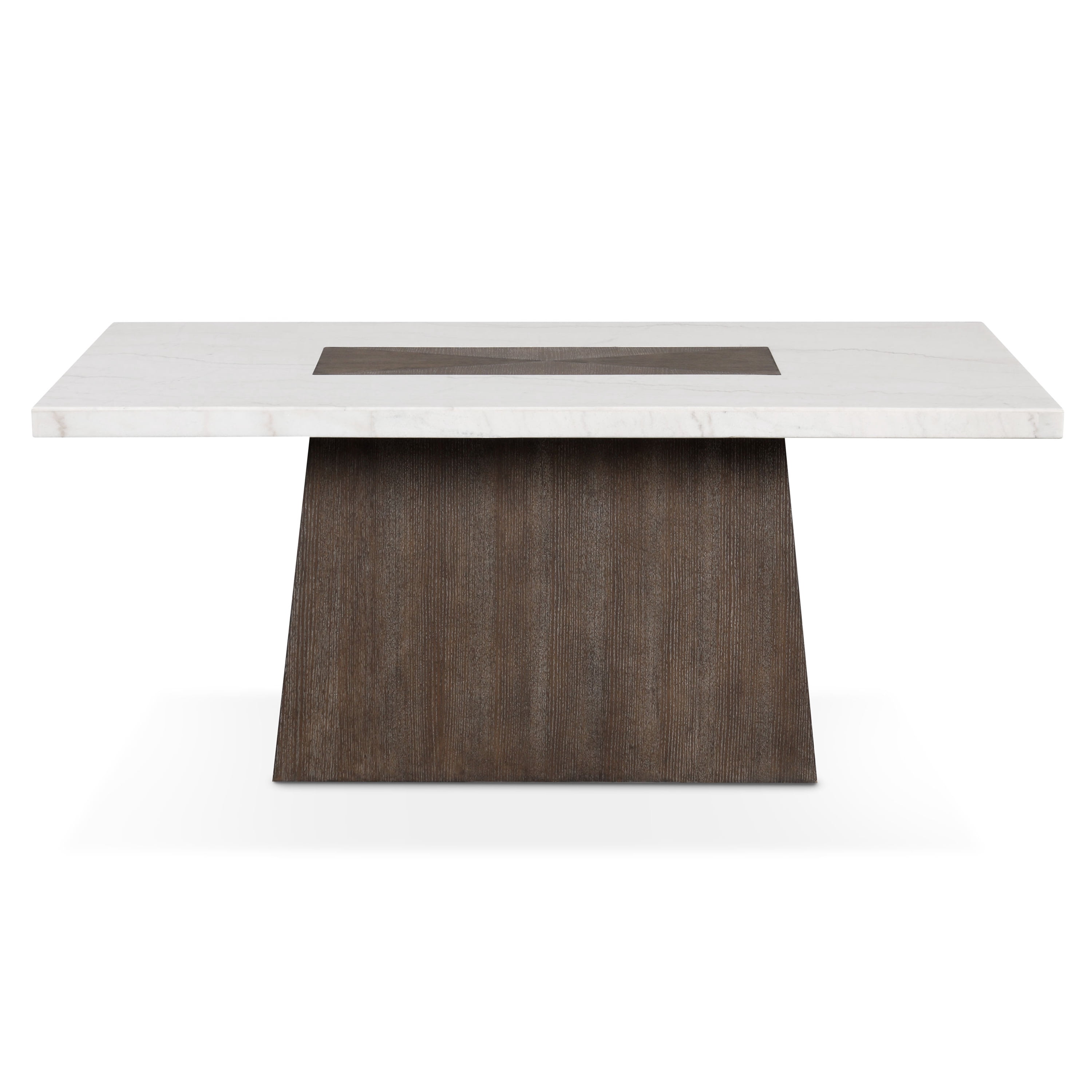 Furniture of America Garth 70" Rectangle Indoor Dining Table, Dark Walnut