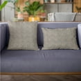 thumbnail image 3 of Plutus Brands Blue Plutus Gem Plaid Luxury Throw Pillow 20 in x 20in, Double Sided 20" x 20", 3 of 9