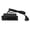 Black, variant on Riousery Recessed Socket 2 Outlets with PD20W USB-C & USB-A Ports, Embedded Furniture Power Strip with 1.5m / 4.9ft Cord, 220V Desk Hidden Outlet, Black