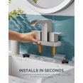 thumbnail image 4 of WB-61A32BN Centerset Bathroom Faucet With Drain Assembly, 2-handle Bathroom Sink Faucet, 4 of 6