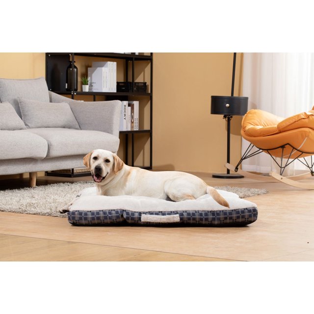 Petspace LIT À GOUSSET BLEU