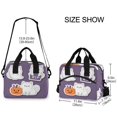 thumbnail image 3 of Lunch Bag Portable Crossbody Meal Bag Cooler Bag Insulated Lunch Bag Food Bag Handheld & Crossbody Design Halloween Dog, 3 of 6