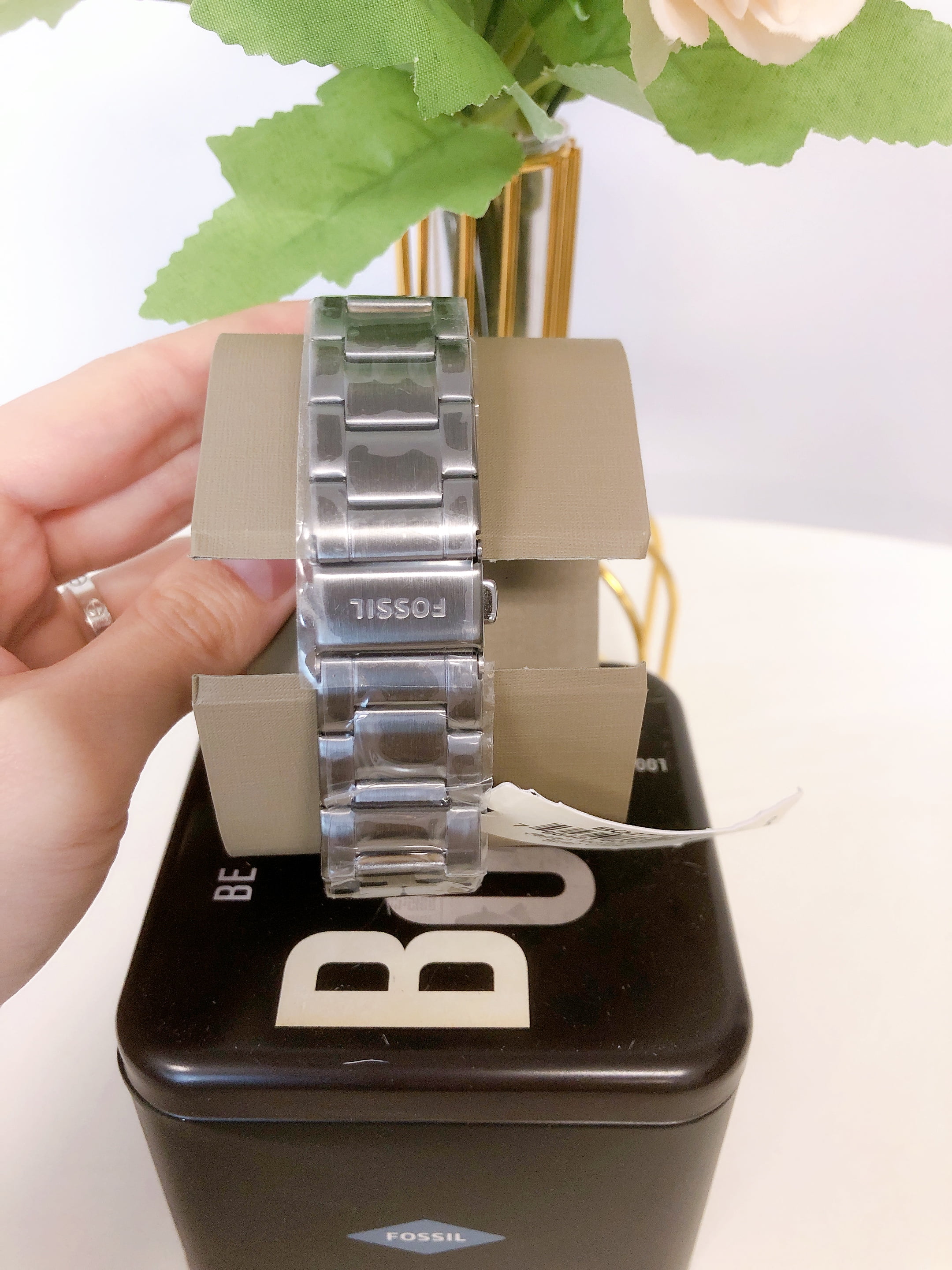Fossil BQ2770 Bannon Multifunction Smoke Stainless Steel Watch