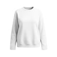 thumbnail image 5 of Sweatshirt for Women Zaewscy Plus Size Fashion Womens Solid Casual Round Neck 3/4 Sleeve Ladies Loose Top, 5 of 6