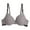 Gray, variant on Push Up Bras for Women Women's Front Side Buckle Lace Edge Without Steel Ring Movement Seamless Gathering Adjustment Yoga Sleep Large Bra Gray L