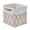 Khaki, variant on Vikakiooze Fabric Toy Storage Basket Cotton Linen Storage Box Thickened Storage Box Clothing Quilt Organisation