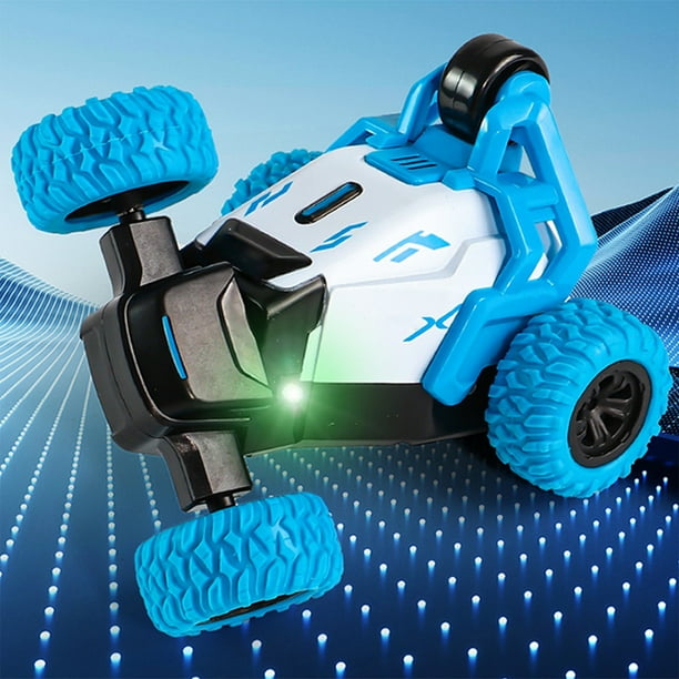 Snorda Remote Control Flip Stunt Car Crash Durable 360 Degree Stunt