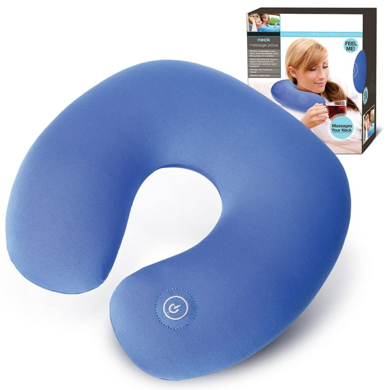 personalized vibration heat travel neck pillow