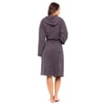thumbnail image 5 of Women 100% Luxury Terry Shawl Cotton Hooded Toweling Bathrobe Spa, 5 of 6