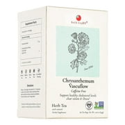 Health King Chrysanthemum Vascuflow Herb Tea, Teabags, 20 Count Box