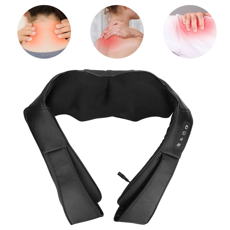 WERTYI Electric Neck Massager, Neck and Back Massager with Heat, Shiatsu  Massage Pillow for Neck, Ba…See more WERTYI Electric Neck Massager, Neck  and