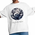 Deep in Men's T Shirts The Distance Forest Castle T-Shirt for Men Crew ...