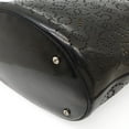 thumbnail image 4 of Pre-Owned CHANEL No. 5 Coco Mark Perforated Handbag Tote Bag Enamel Patent Leather Black, 4 of 10