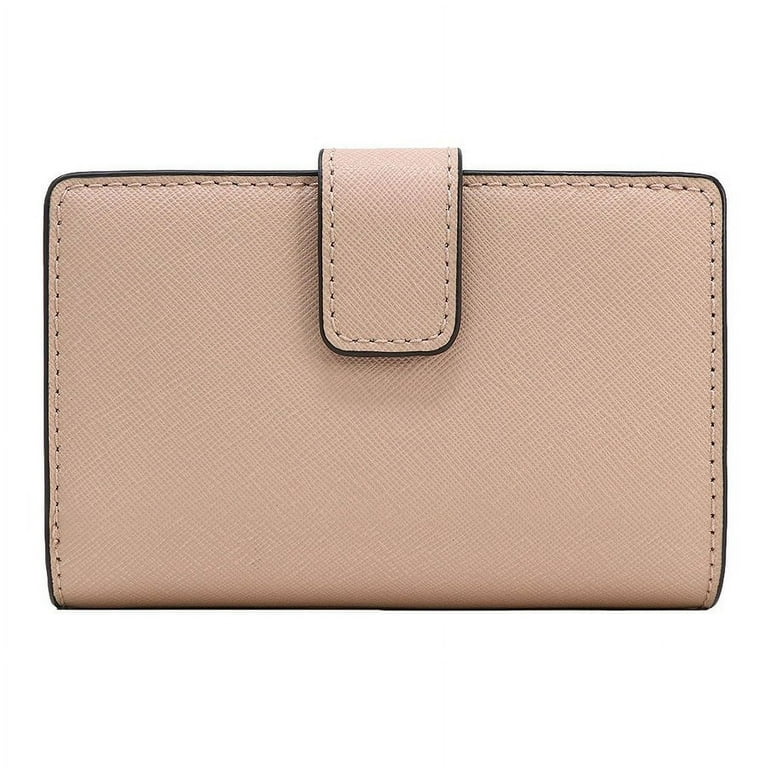 Michael Kors Jet Set Travel Bifold Zip Coin Saffiano Leather