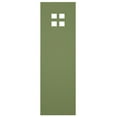 thumbnail image 4 of Ekena Millwork 18"W x 33"H True Fit PVC San Antonio Mission Style Fixed Mount Shutters, Moss Green (Per Pair - Hardware Not Included), 4 of 9