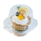thumbnail image 3 of Caja de embalaje de taza de cupcakes de un solo grano y doble grano, caja de embalaje de plástico transparente para hornear pasteles, moda, 3 of 3