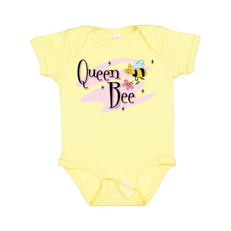 

Inktastic Queen Bee Girls Baby Bodysuit