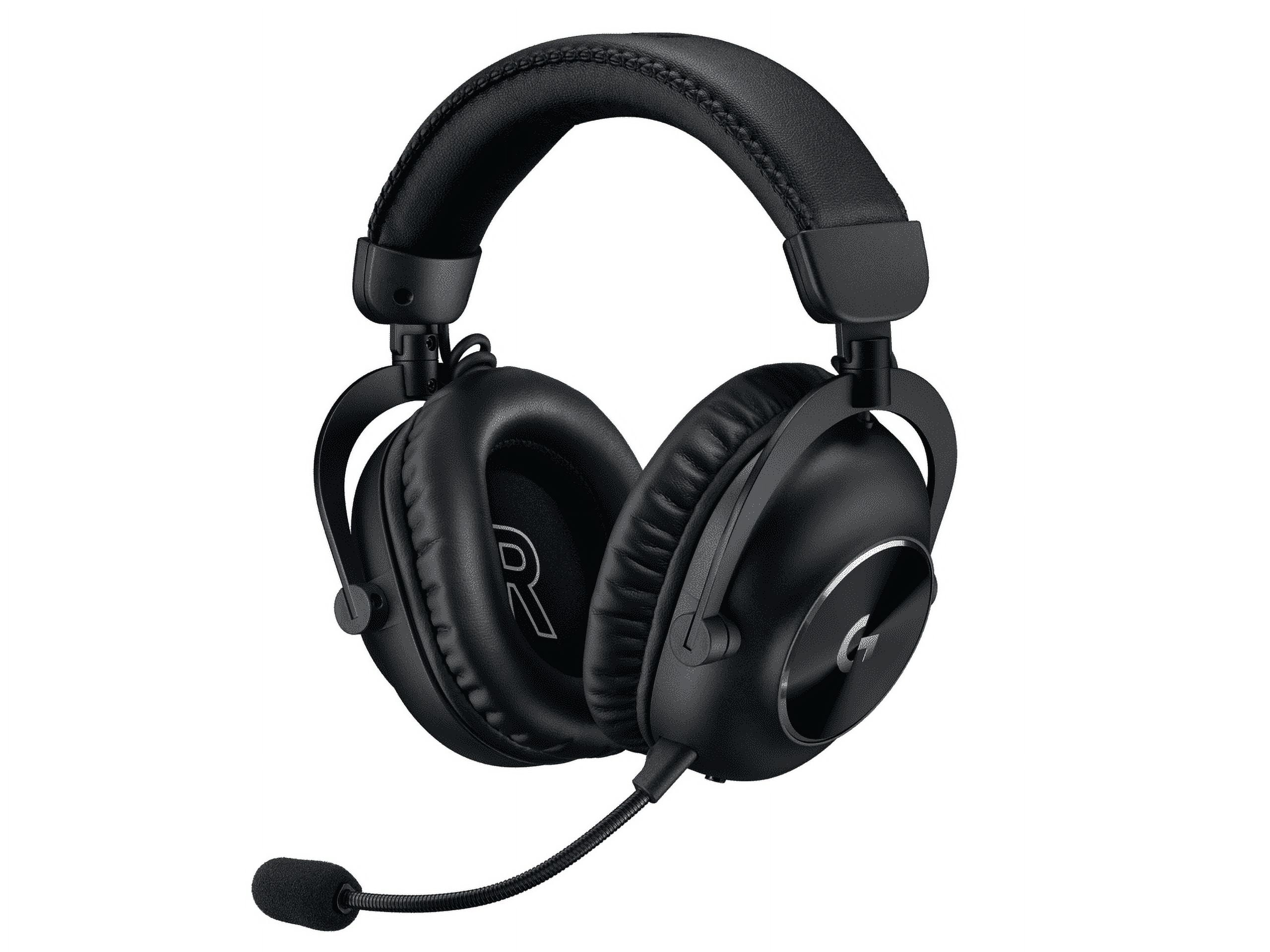 Logitech G PRO X Wireless Gaming Headset, Blue VO!CE Mic, 50mm Drivers, 20+  Hr Battery, Black - Walmart.com