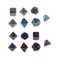 thumbnail image 1 of 14 Uds Dados Poliédricos DND Dados Cielo Estrellado Vía Láctea Juegos de Dados Hugo Dados poliédricos de 7 dados, 1 of 9