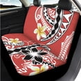 thumbnail image 3 of Binienty Polynesia Frangipani Floral Automotive Seat Covers Front And Rear with Car Steering Wheel Cover 15 Inch Armrest Cushion Pad Headrest Covers Auto Interior Accessories Set 14 Pack, 3 of 7