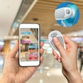 thumbnail image 4 of Cagogo 2Pcs Bluetooth Thumb Mouse, Portable Wireless Mouse for Smartphone Tablet PC, Multi Function Remote Control for Video Playback Calls, Ergonomic Palm Mouse for Home Office Lazy Use, 4 of 9