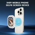 thumbnail image 3 of Phone Rear Camera Selfie Sync Device,Magnetic Phone Vlog Selfie Screen,2.0 inch Screen Supports 2.4G/5G Dual-Band,Wireless Back Camera Monitor for Live Streaming/, 3 of 9