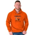 thumbnail image 3 of Rainy BBQ Grill Funny Windy Novelty Hoodie Hooded Sweatshirt Men Brisco Brands M, 3 of 6