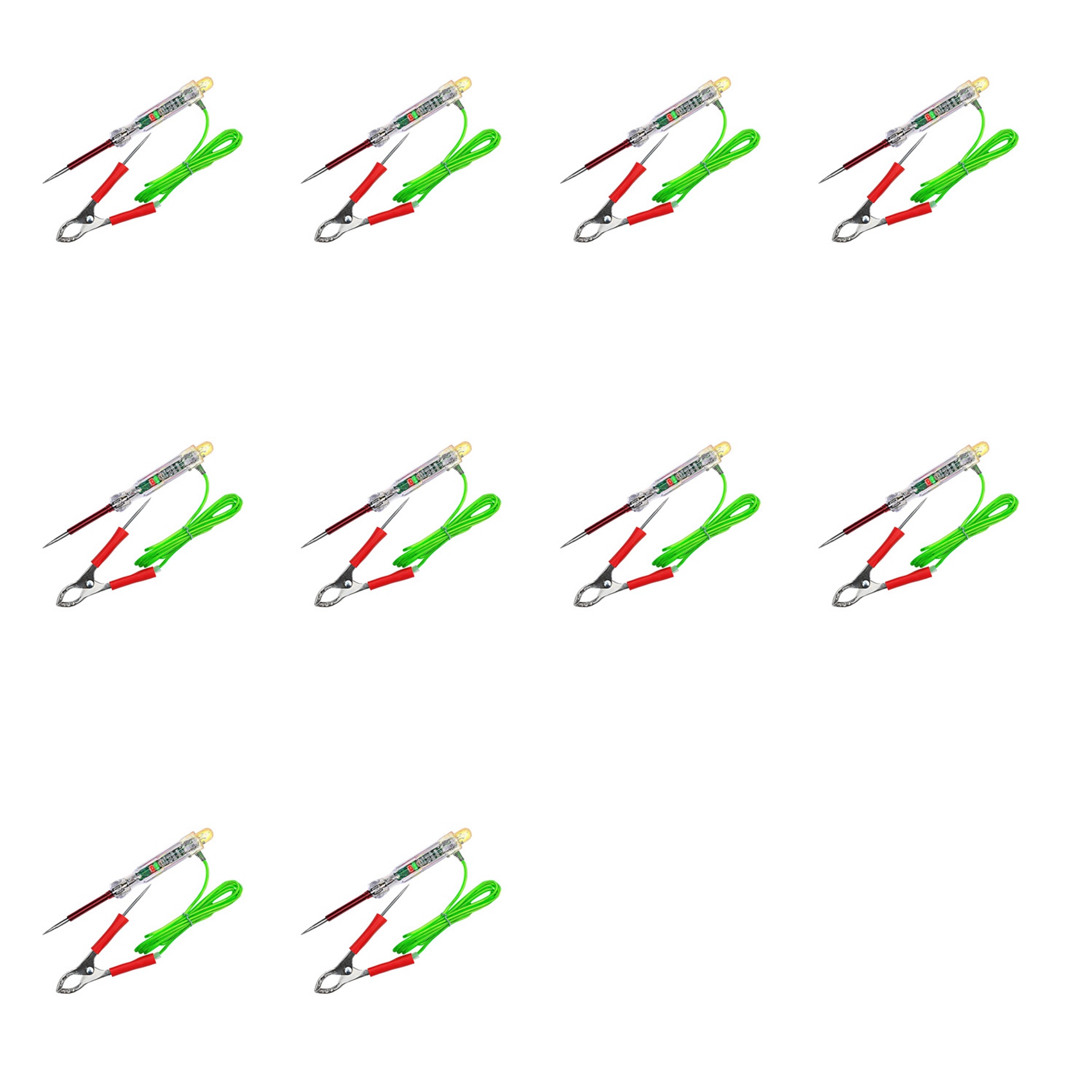 10X Automotive LED Circuit Tester 624V Test Light with Probes 47 Inch