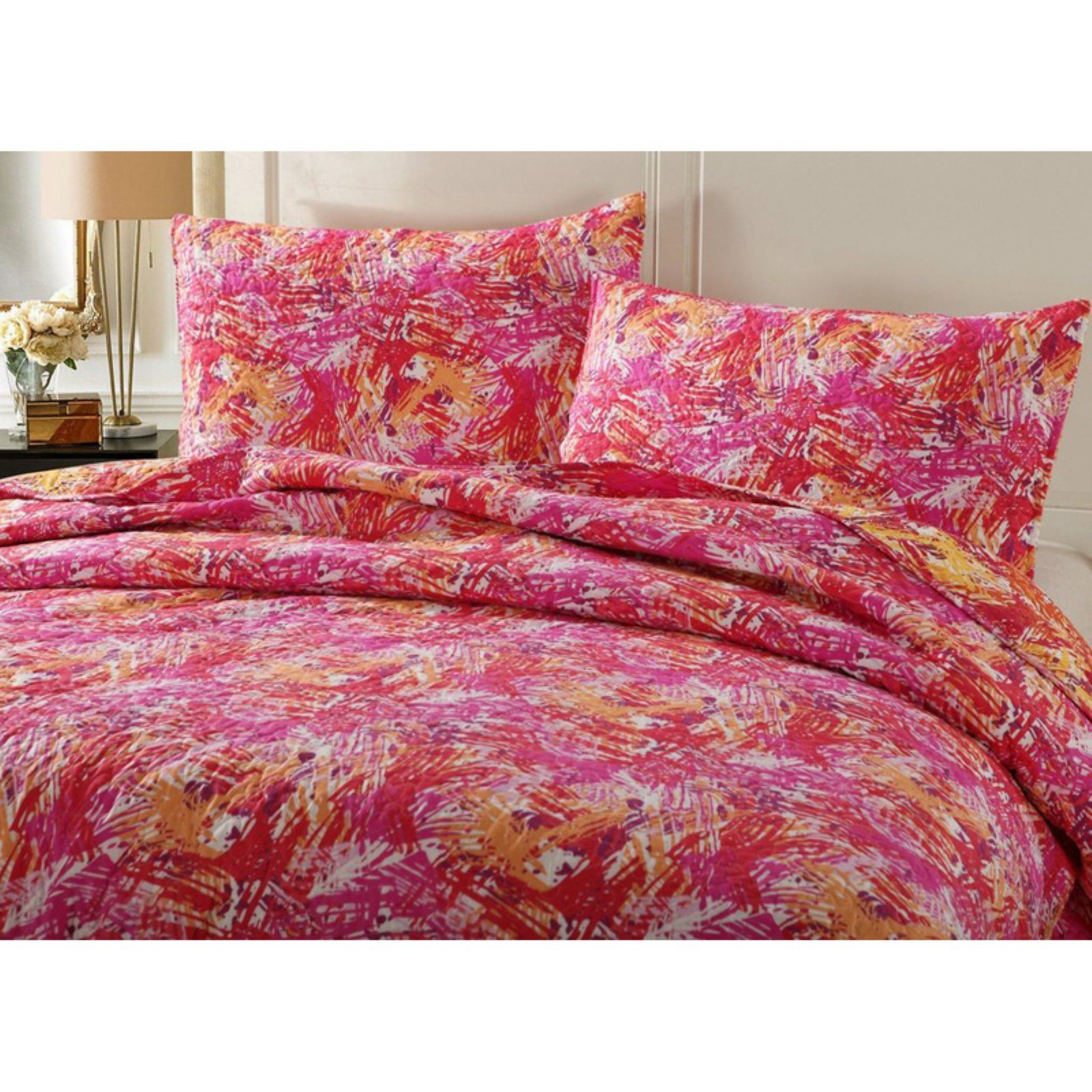 Hawaiian Breeze Quilted Bedspread Set by DaDa Bedding Collection