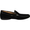 thumbnail image 3 of Masimo Mens Leather Driving Shoes Adult Male Slip on Loafers Black 6, 3 of 7