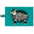 thumbnail image 3 of PKQWTM Sheep On A White Background Book Cover Book Protector Book Sleeve Book Pouch Book Bag 6x9 inch, 3 of 4