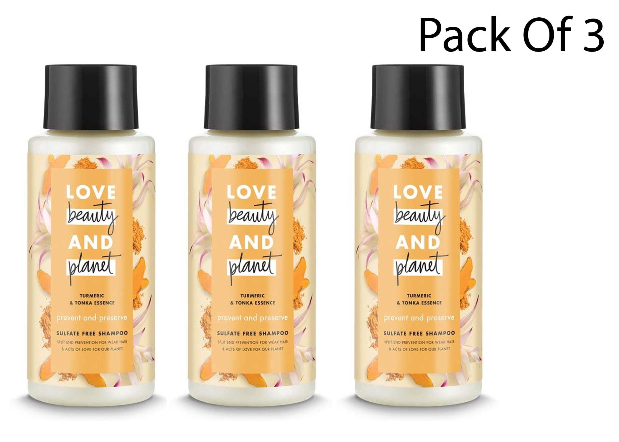 Love Beauty And Turmeric & Tonka Essence Prevent and Preserve