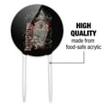thumbnail image 6 of Acrylic Breathtaking RIP Gravestone Biker Motorcycle Cake Topper Party Decoration for Wedding Anniversary Birthday Graduation, 6 of 7