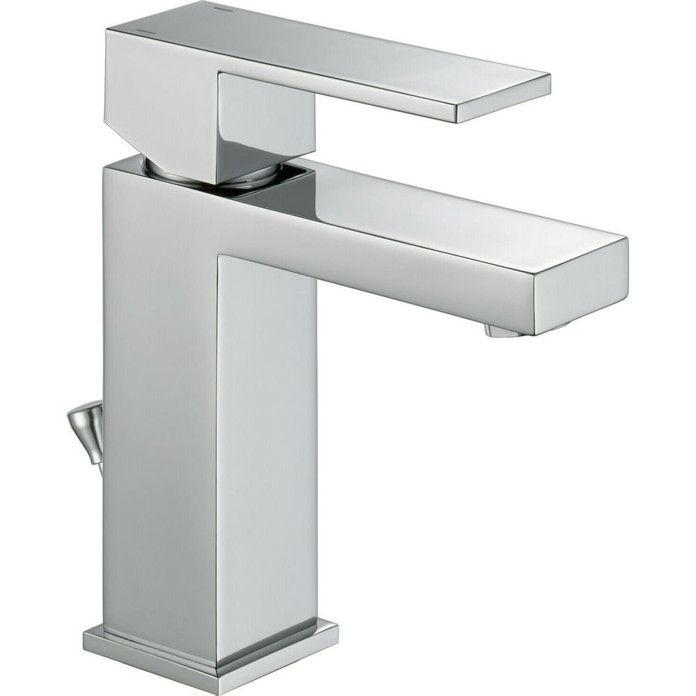 Delta 567LFHGMPP Modern 0.5 GPM 1 Hole Bathroom Faucet Chrome