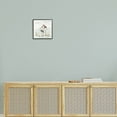 thumbnail image 2 of Sandpipers Duo Coastal Beach Bird Animals & Insects Graphic Art Black Framed Art Print Wall Art, 2 of 7