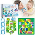 thumbnail image 2 of Dsseng Tailor Master Children‘s Educational Thinking Concentration Training Toy Graphic Color Matching Double Battl E Table Game, 2 of 9