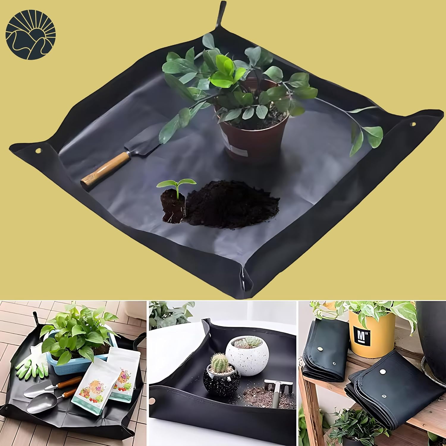 SunVara Seed Starter Peat Pots for Seedlings Biodegradable Seed Starter Pots for Planting Seeds Biodegradable Plant Starter Pots Seed Starter Tray Biodegradable Pots for Seedling
