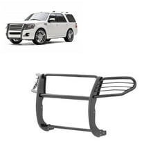 GRILLE GUARD SEMI-GLOSS BK MODULAR Fits select: 2007-2014 FORD EXPEDITION