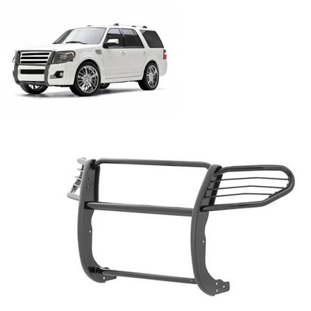 GRILLE GUARD SEMI-GLOSS BK MODULAR Fits select: 2007-2014 FORD EXPEDITION