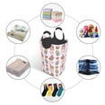 thumbnail image 5 of KLL Hello Easter Laundry Hamper,Large Canvas Fabric Lightweight Storage Basket Toy Organizer Dirty Clothes Collapsible Waterproof, 5 of 6