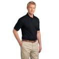 thumbnail image 4 of Port Authority Tech Pique Polo-3XL (Black), 4 of 6